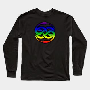 Rainbow Crest Long Sleeve T-Shirt